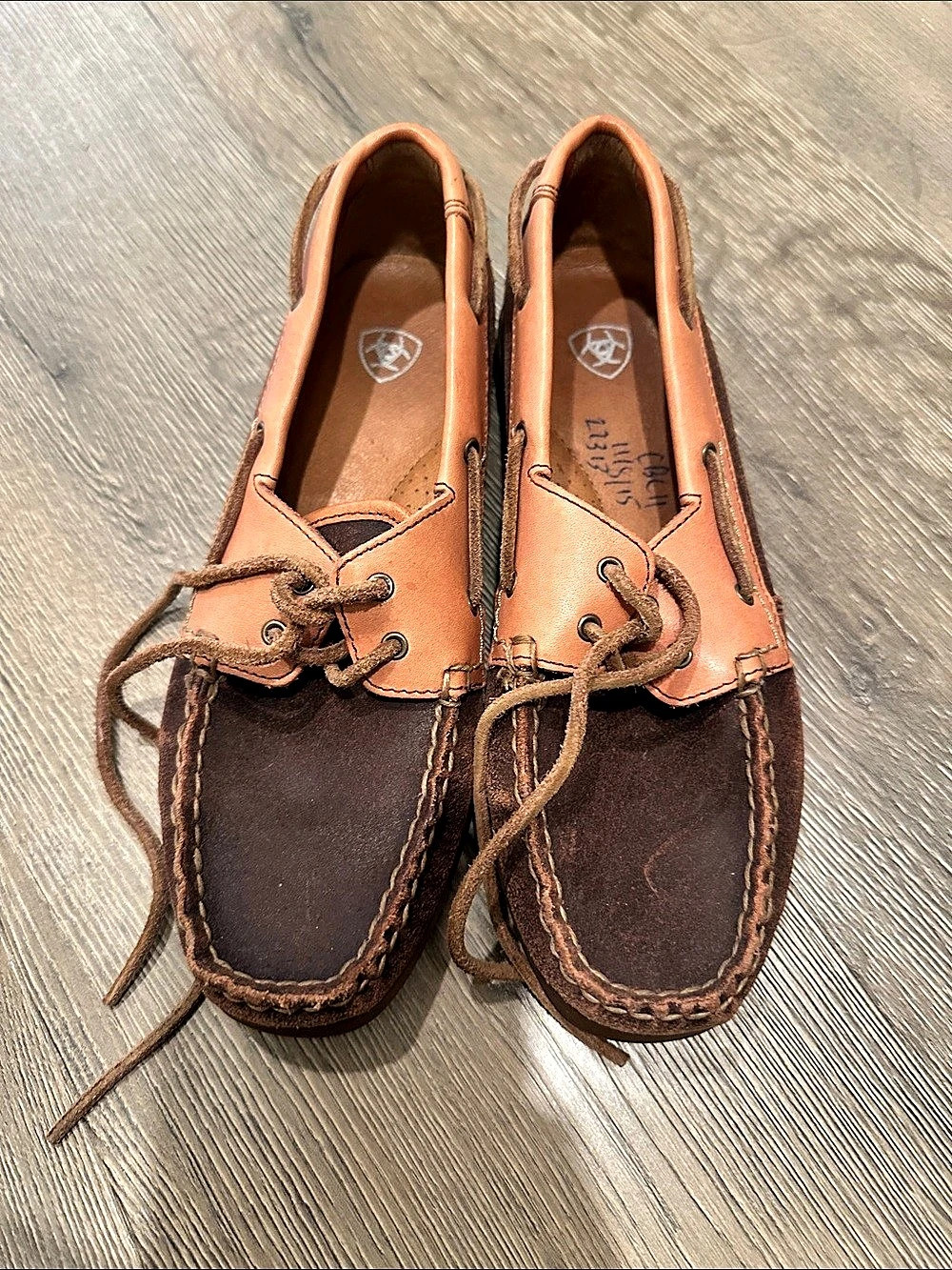 Ariat Cruiser Slip-On Boat Shoes Men's Brown